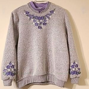 Vintage Floral sweater